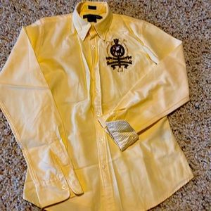 Ralph Lauren preppy shirt - monogrammed 6 slim